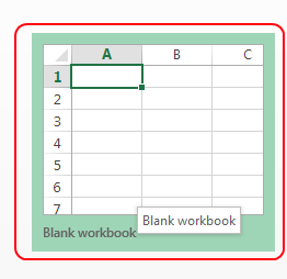 Blank Workbook